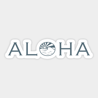 Aloha Surf Beach Sticker